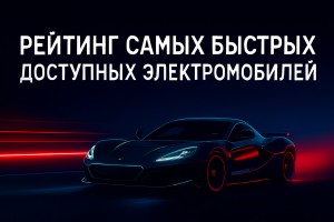 Рейтинг самых быстрых электромобилей в мире